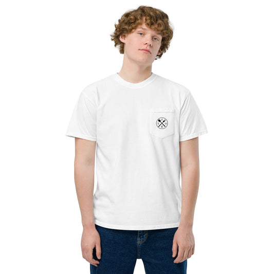 Comfort Colors White TZO Pocket T