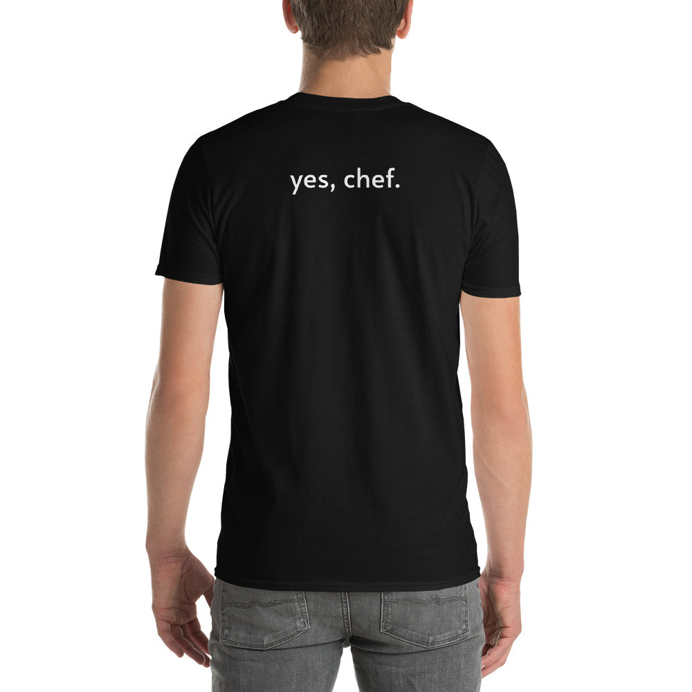 Black TZO “Yes, Chef” T-Shirt